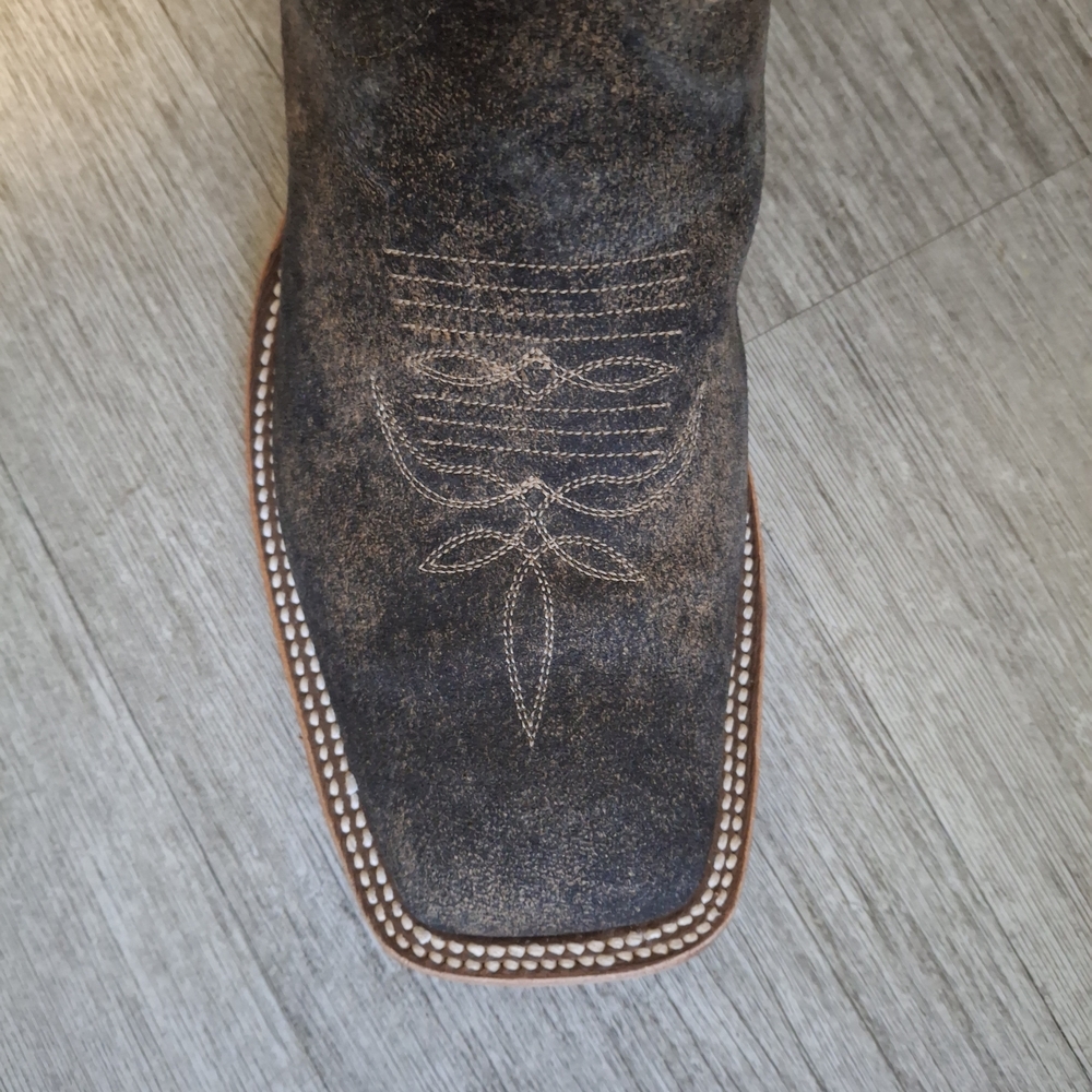 Anderson Bean Mens Boots - Grey And Red - Picture 4 of 9